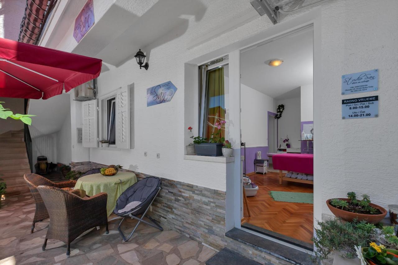 Apartmani Luna Baška Voda Exteriör bild